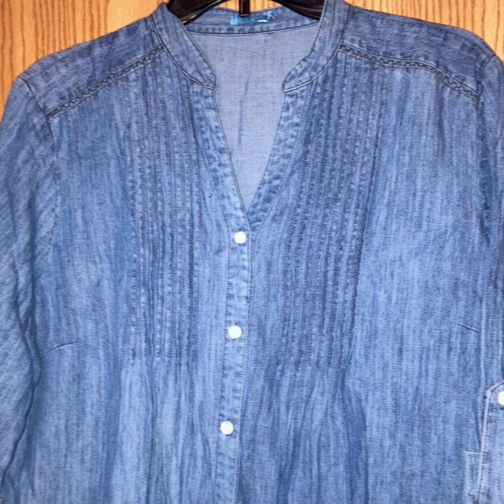 J. McLaughlin Riviera Blouse/EUC! - Picture 2 of 7